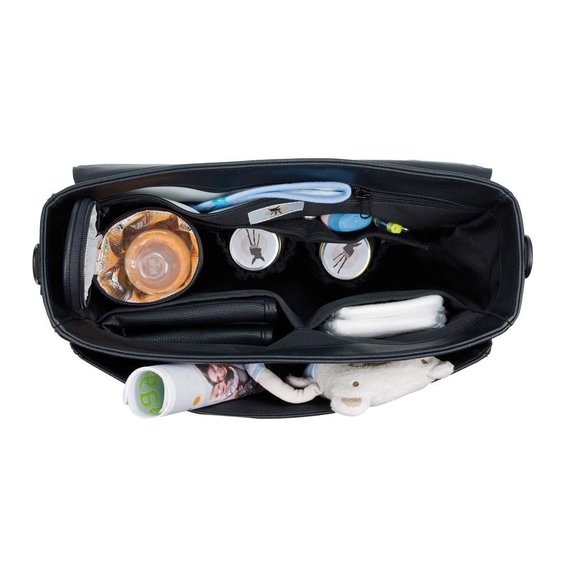 NEW Lassig Tender Diaper Bag in Black - Picture 5 of 6